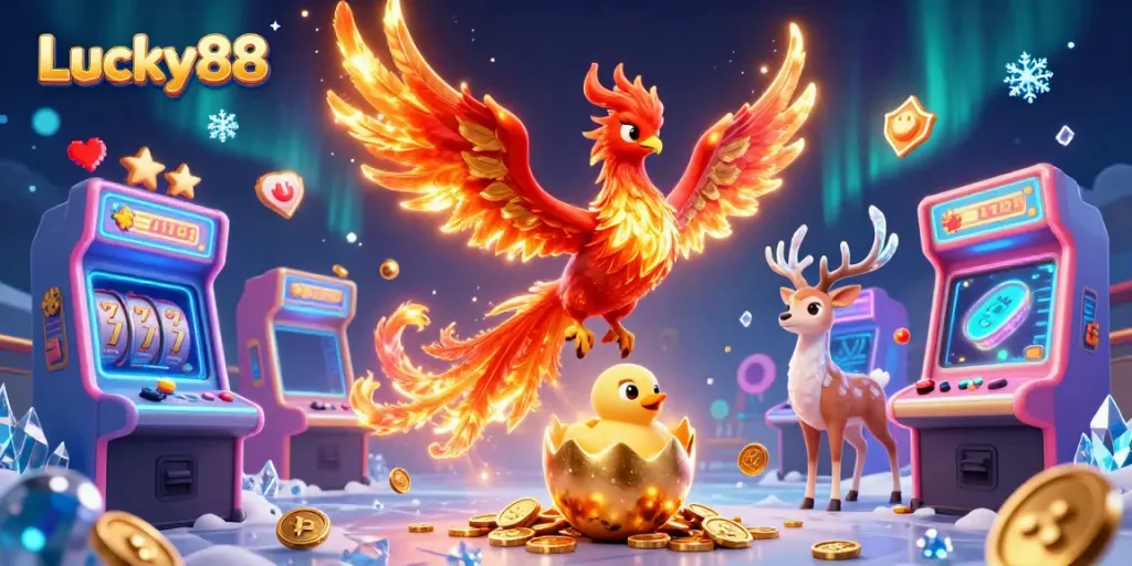 Experience thrilling wins with interactive gameplay at Lucky88's vibrant online casino.