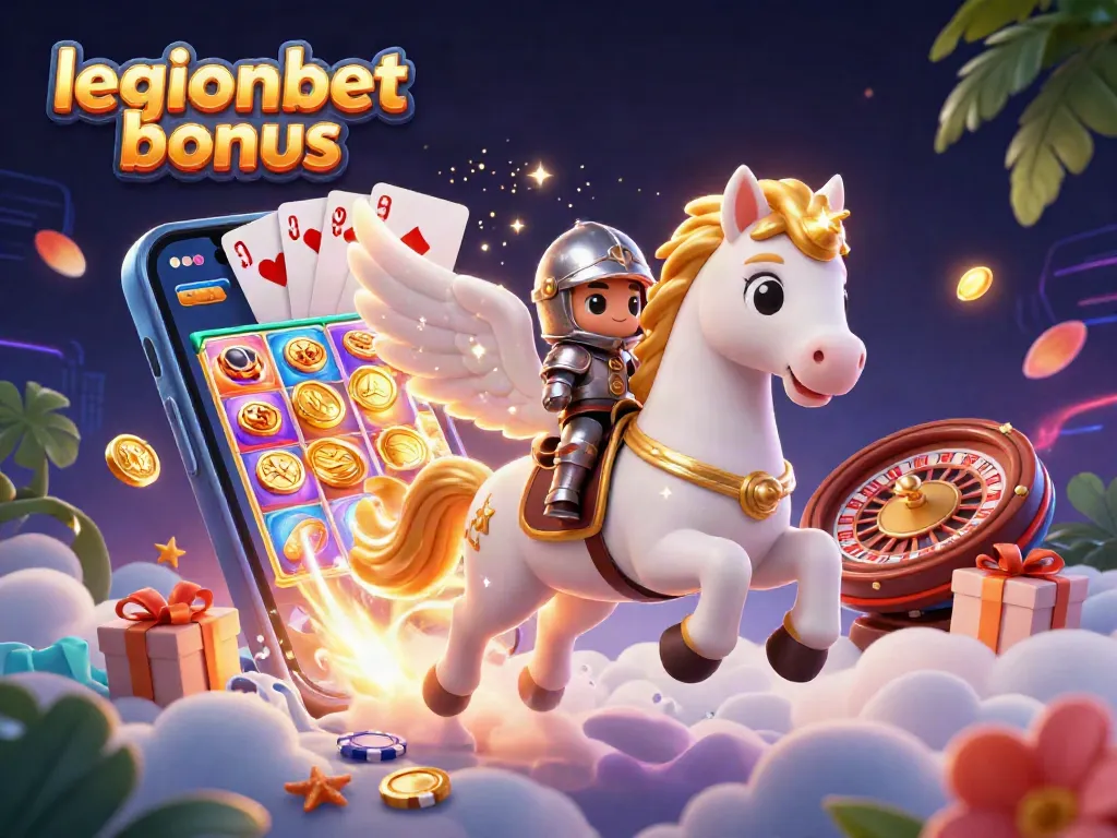 Engage with the legionbet bonus and explore vibrant gaming elements in this energetic scene.