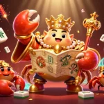 ok65 gaming strategy featuring a golden crab emperor and vivid casino elements for enhanced excitement