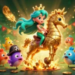 Experience exciting gameplay with crazyvegas, featuring vibrant slot symbols and sparkling elements.