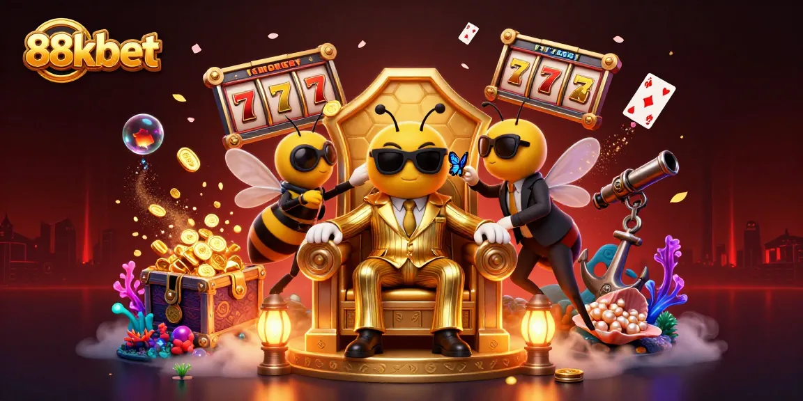 Experience thrilling gameplay at 88kbet with vibrant slot machines and dynamic casino elements.