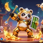 Experience thrilling action at sunwin's vibrant casino arena with golden figurines and dynamic gameplay.