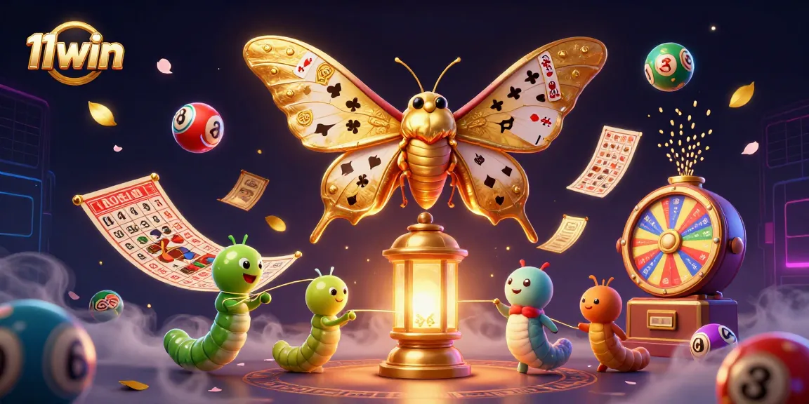 Engage in thrilling gameplay at 11win with a colorful, festive casino scene.